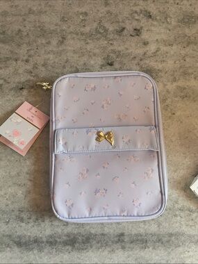 LoveShackFancy Lavender tech organizer